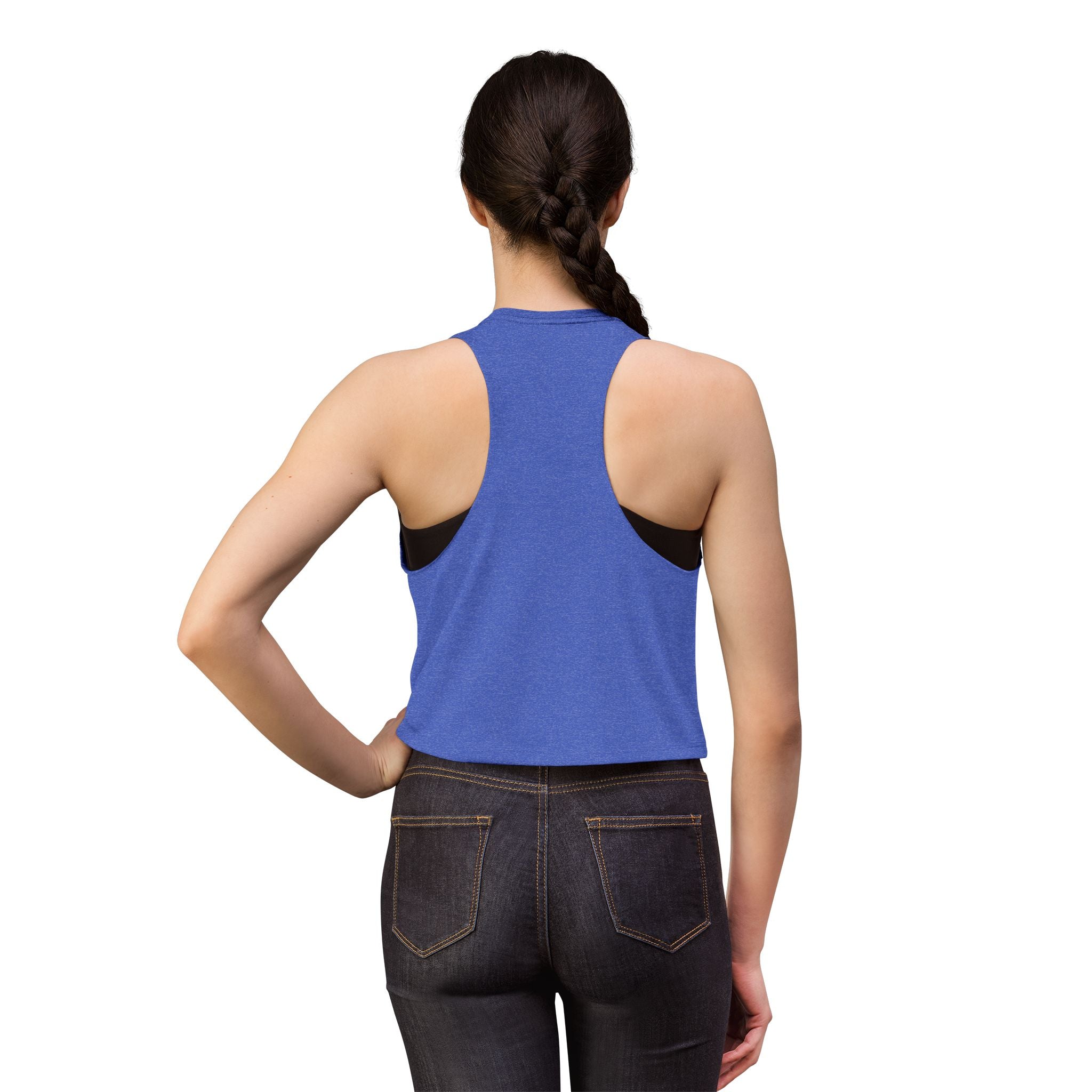 Beaver Graphic Crop Top — Cute Wildlife Photo Tank for Women