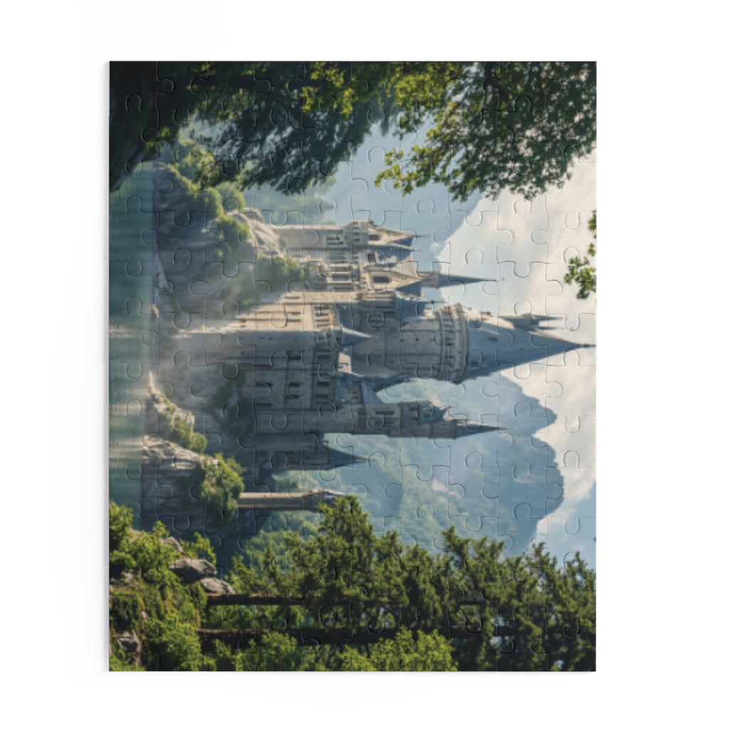 Fantasy Castle Jigsaw Puzzle - Scenic 120/252/500-Piece Puzzle