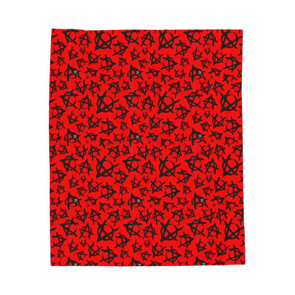 Velveteen Plush Blanket-Anarchy