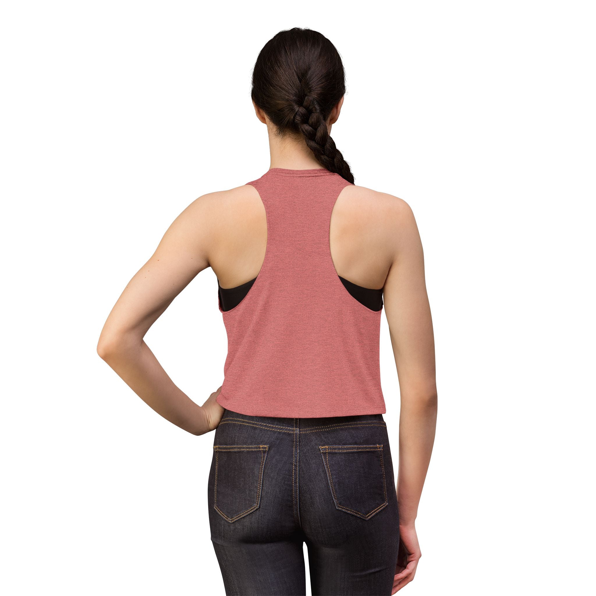Beaver Graphic Crop Top — Cute Wildlife Photo Tank for Women