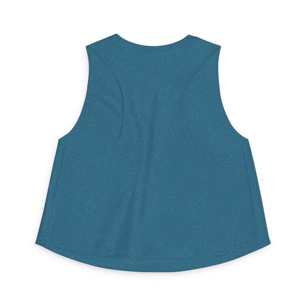 Beaver Graphic Crop Top — Cute Wildlife Photo Tank for Women