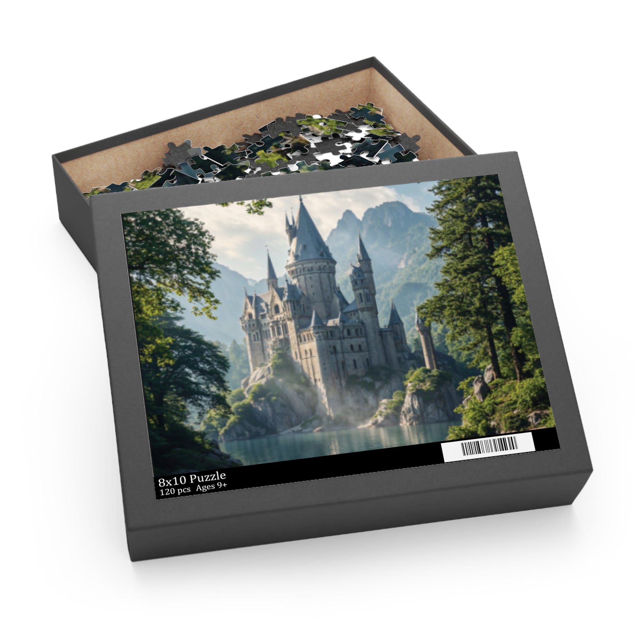 Fantasy Castle Jigsaw Puzzle - Scenic 120/252/500-Piece Puzzle