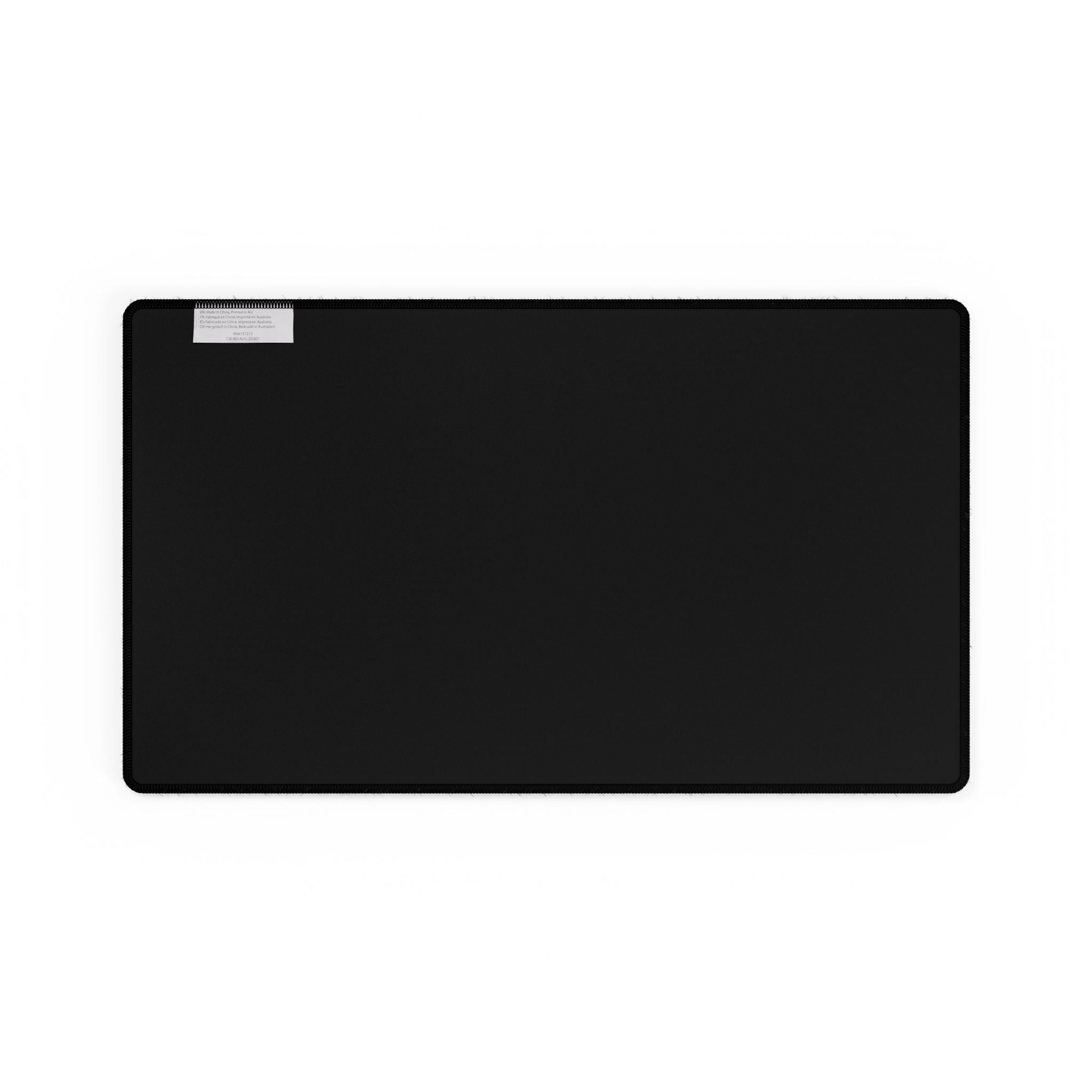 Skull and Flowers Desk Mat | Black White Floral Skull Mousepad