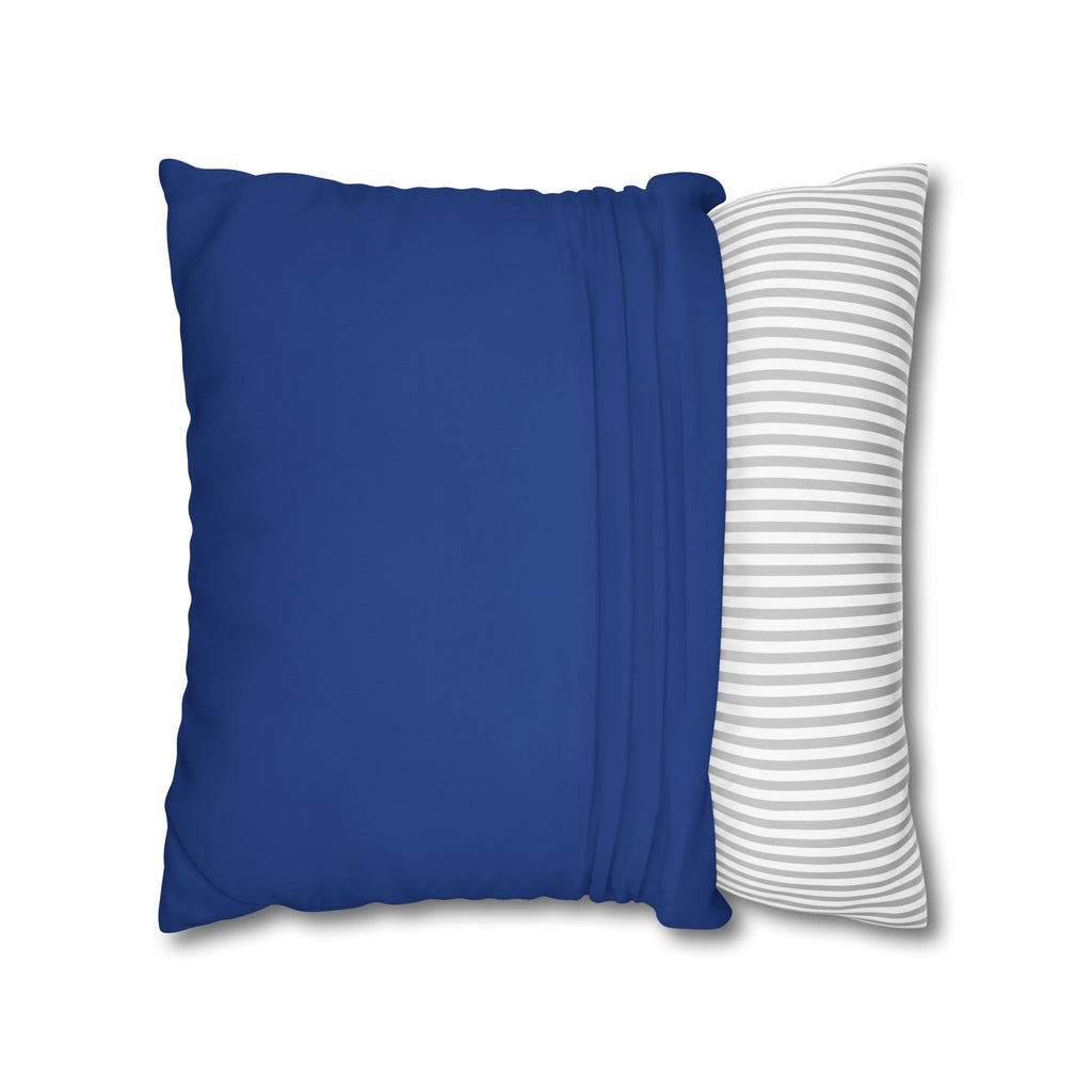 Vibrant Blue Pillow