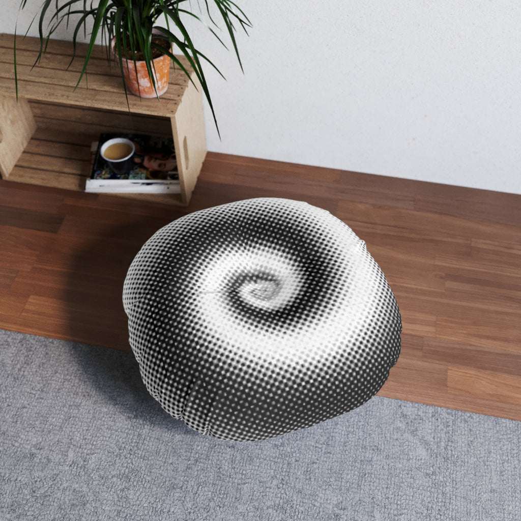 Tufted Floor Pillow, Round