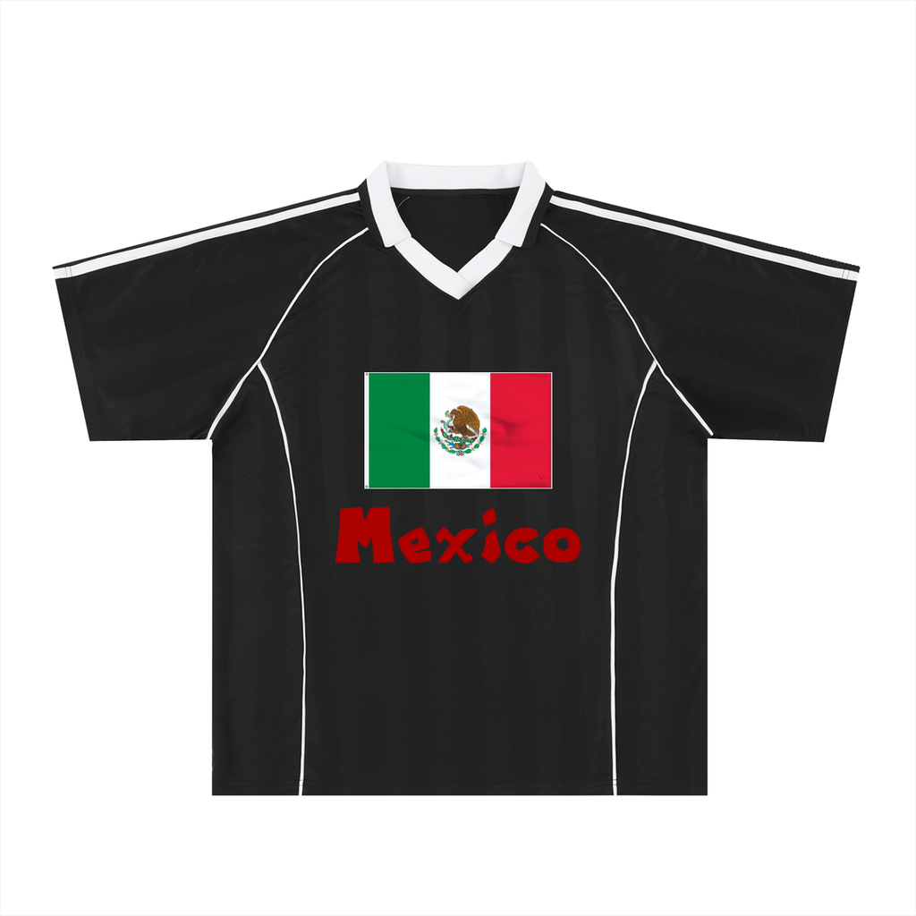 Shadow Stripe Collared Soccer Jersey