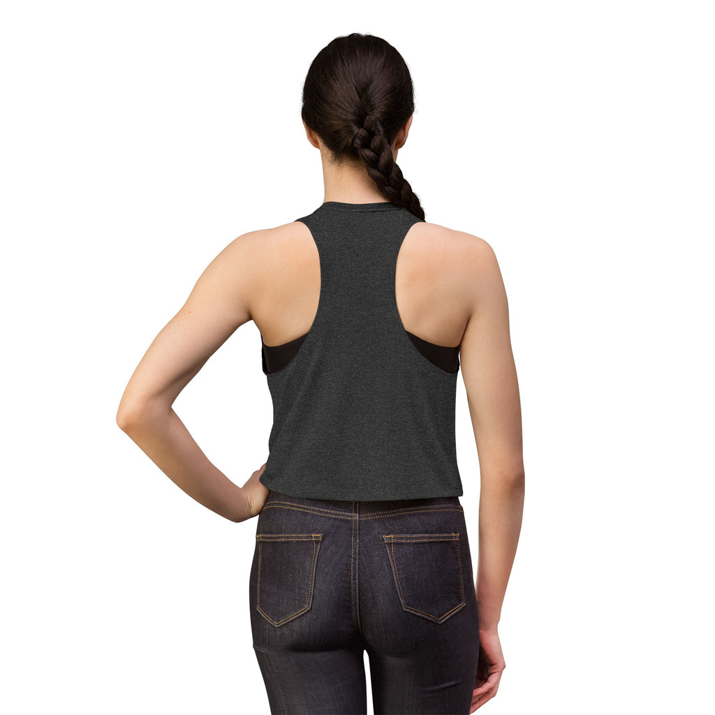Beaver Graphic Crop Top — Cute Wildlife Photo Tank for Women