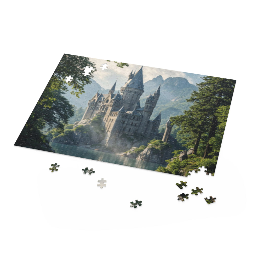 Fantasy Castle Jigsaw Puzzle - Scenic 120/252/500-Piece Puzzle