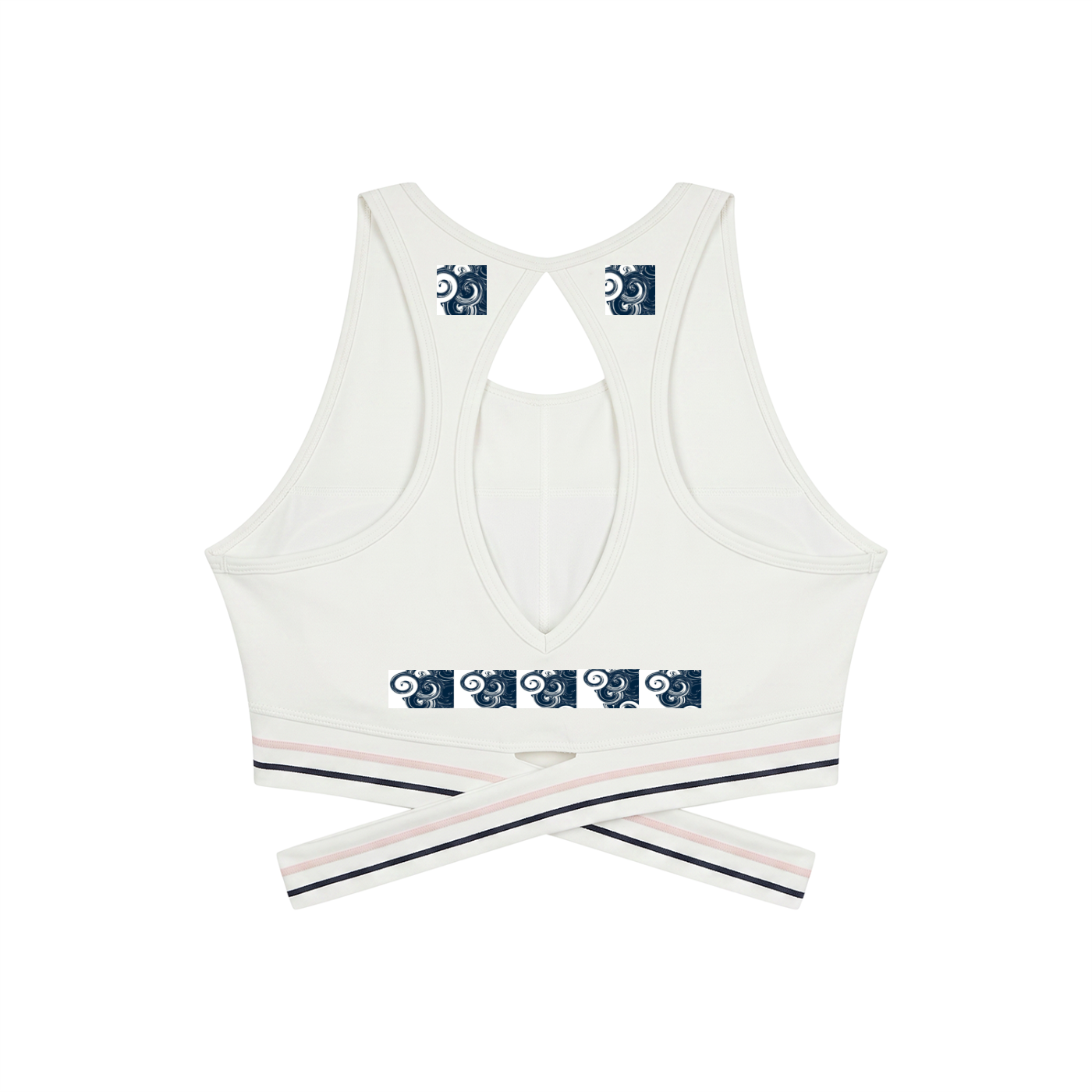 Women’s Criss-Cross Band Sports Bra