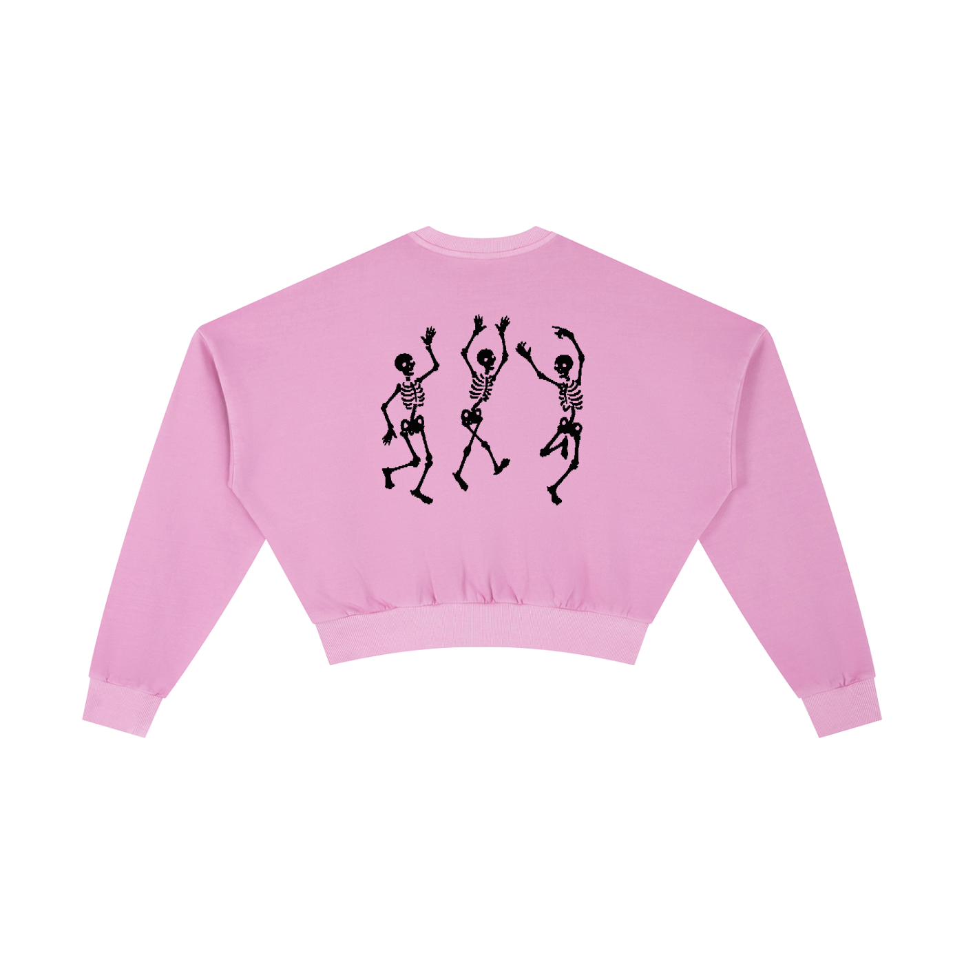 Vintage Washed Cropped Sweatshirt