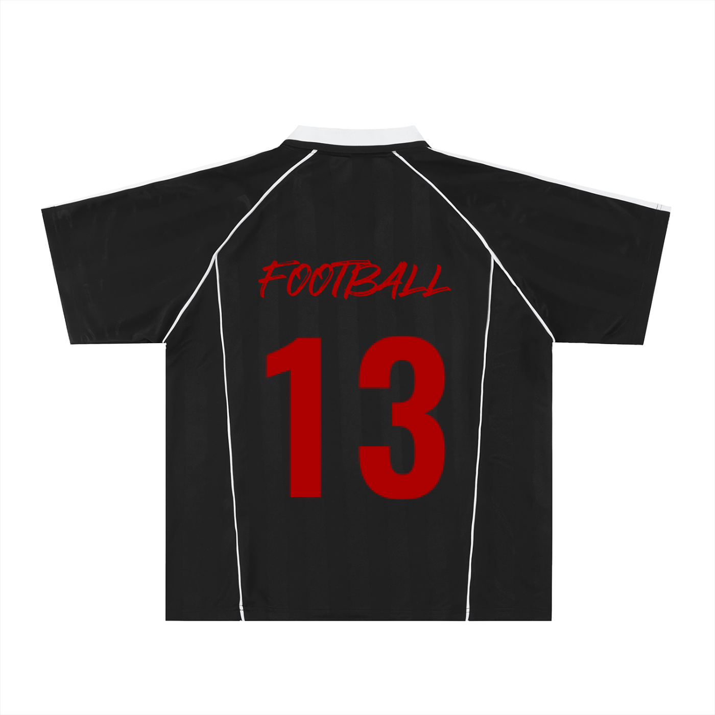 Shadow Stripe Collared Soccer Jersey