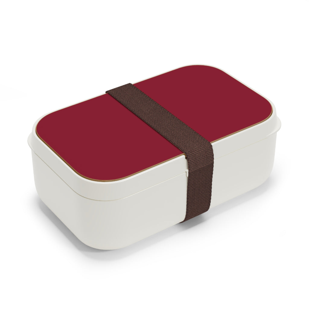 Bento Lunch Box — Compact Leakproof Meal Prep Box (Maroon)