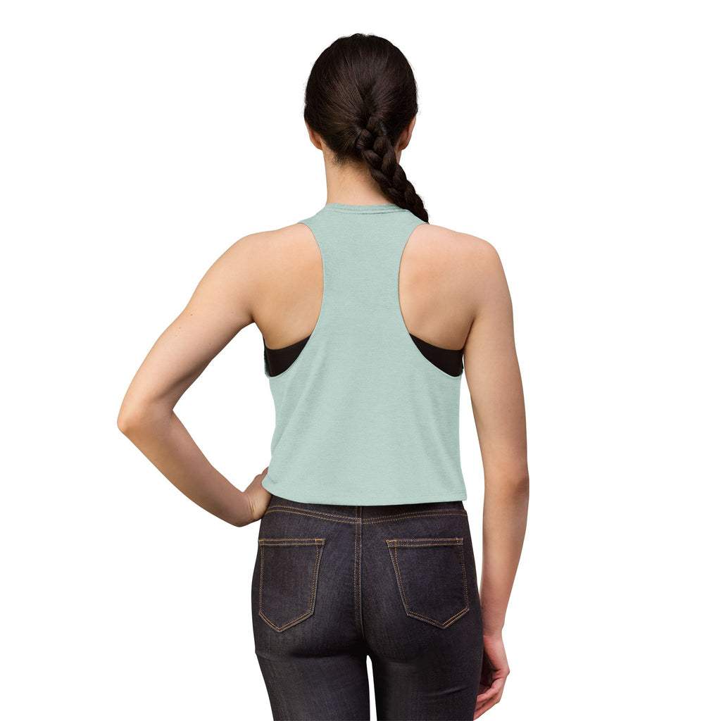 Beaver Graphic Crop Top — Cute Wildlife Photo Tank for Women