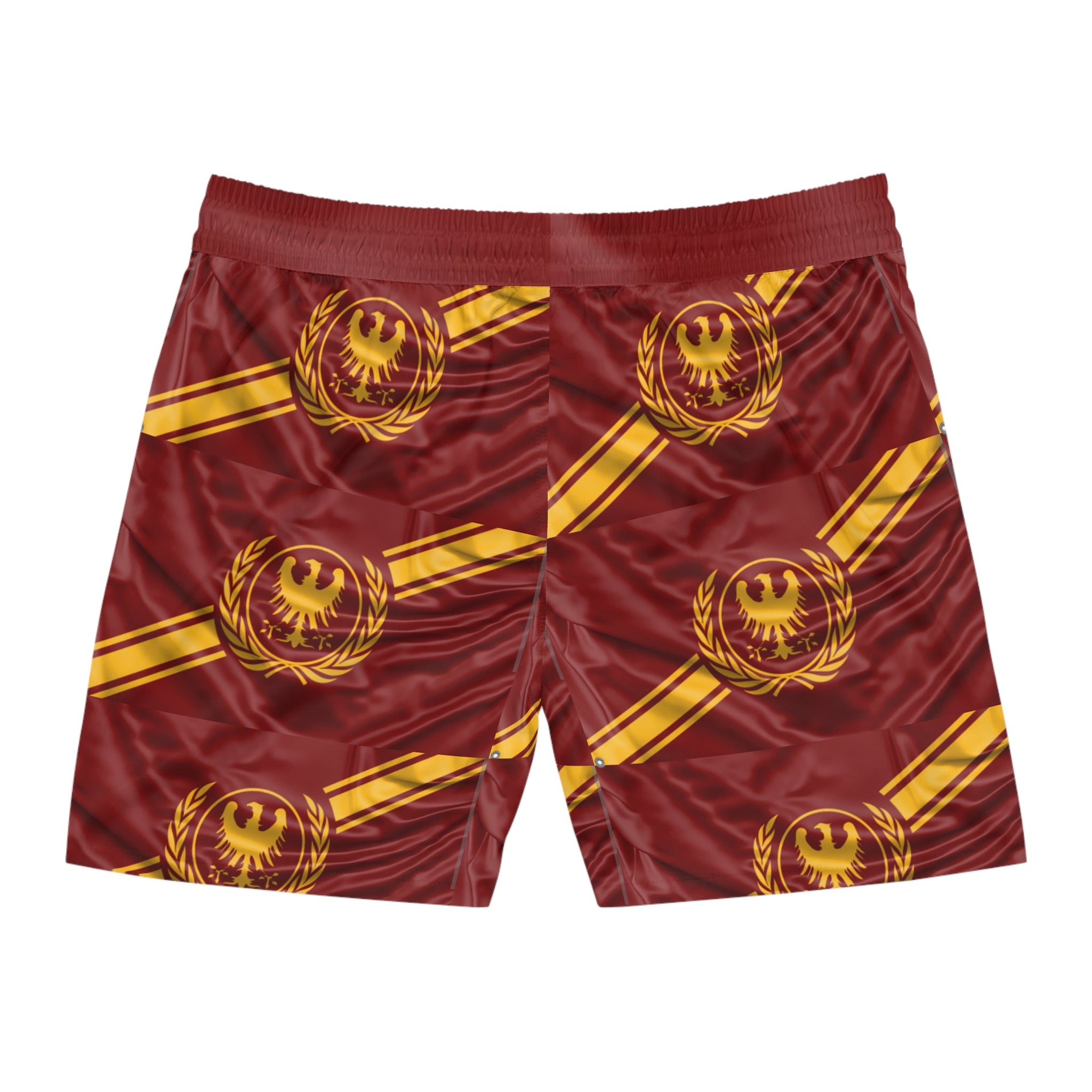 Roman Empire Flag Emblem Swim Shorts | All-Over Print