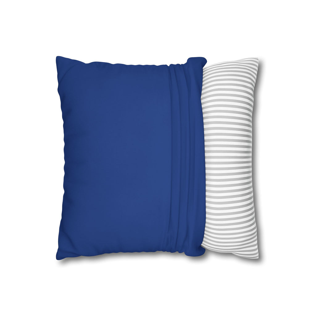 Vibrant Blue Pillow