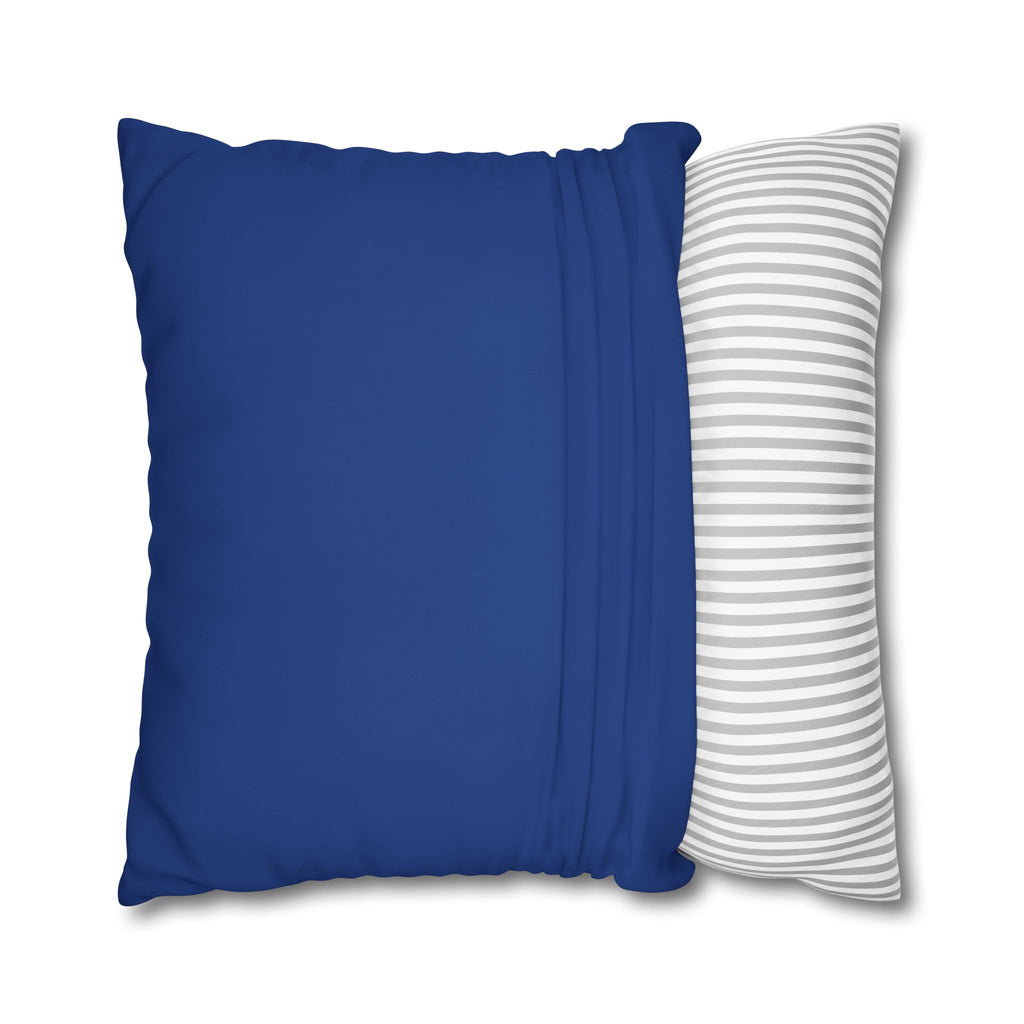 Vibrant Blue Pillow