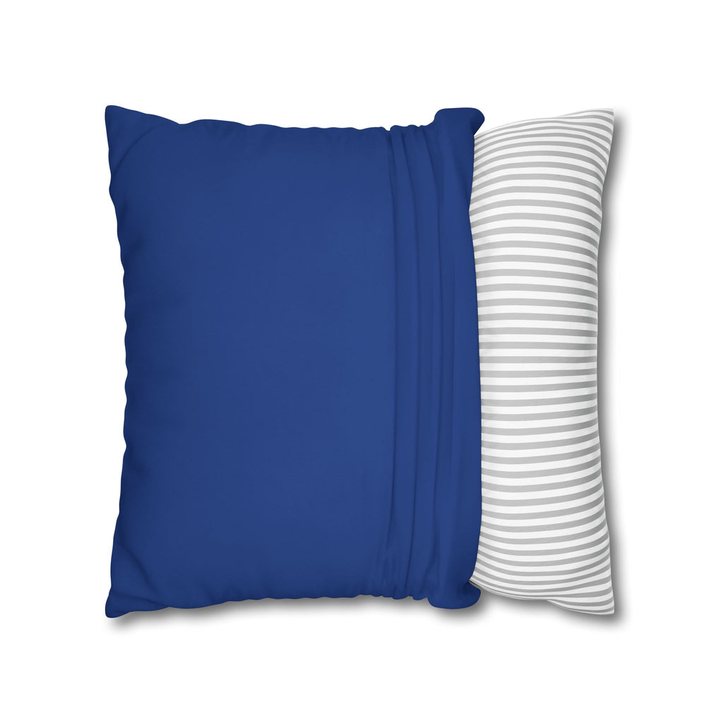 Vibrant Blue Pillow