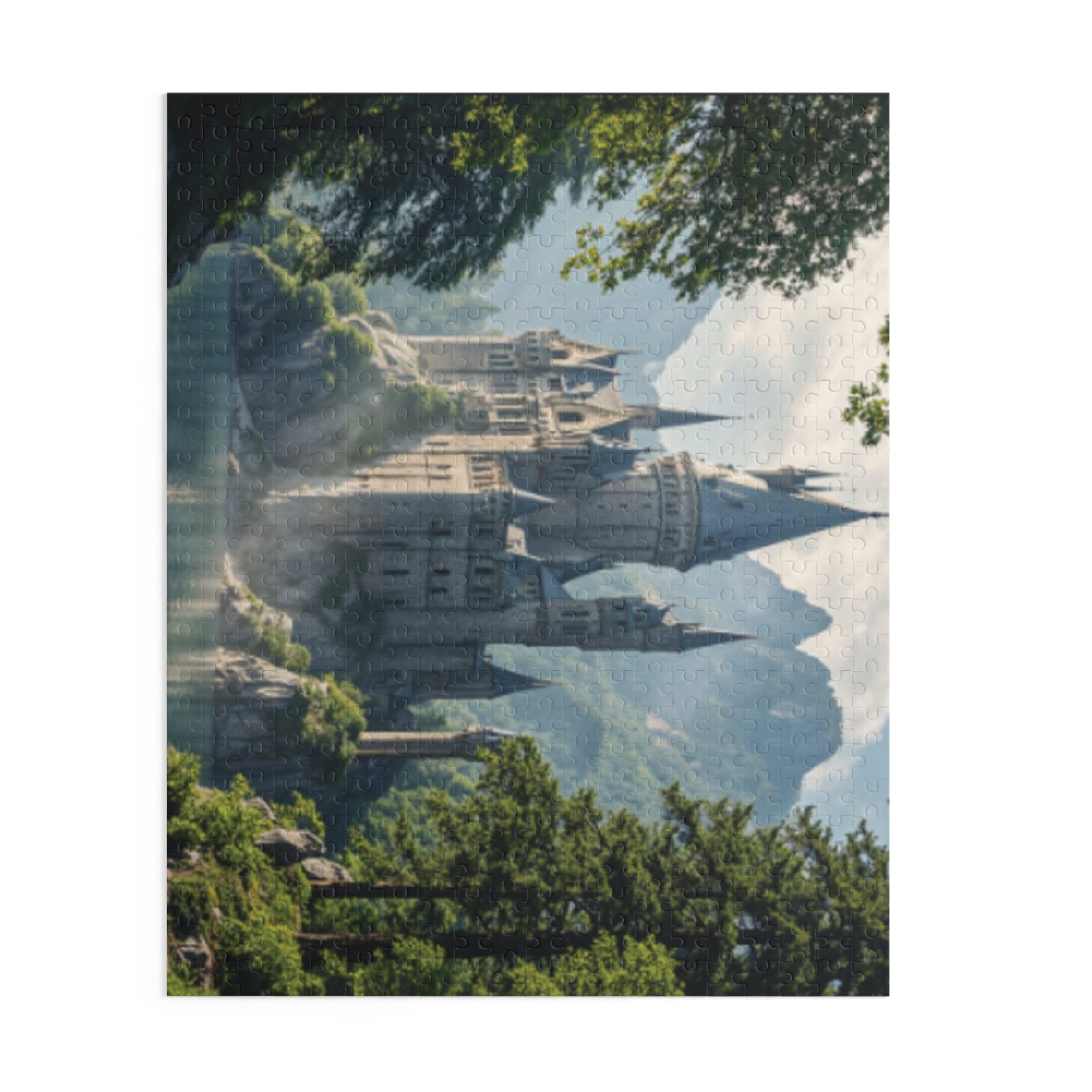 Fantasy Castle Jigsaw Puzzle - Scenic 120/252/500-Piece Puzzle