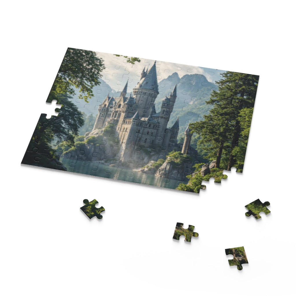 Fantasy Castle Jigsaw Puzzle - Scenic 120/252/500-Piece Puzzle