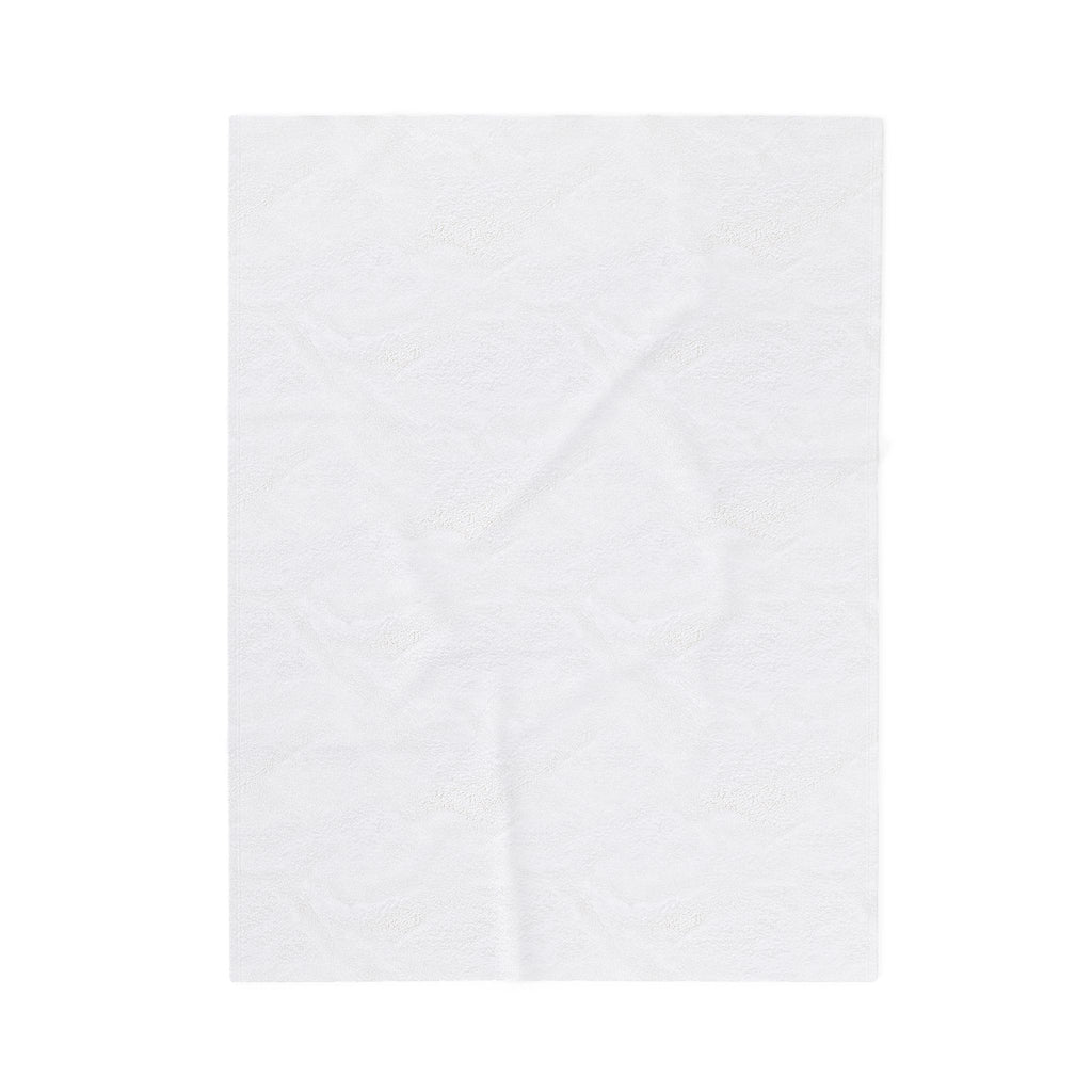 Angel Icon Velveteen Plush Blanket — Byzantine Seraphim Throw