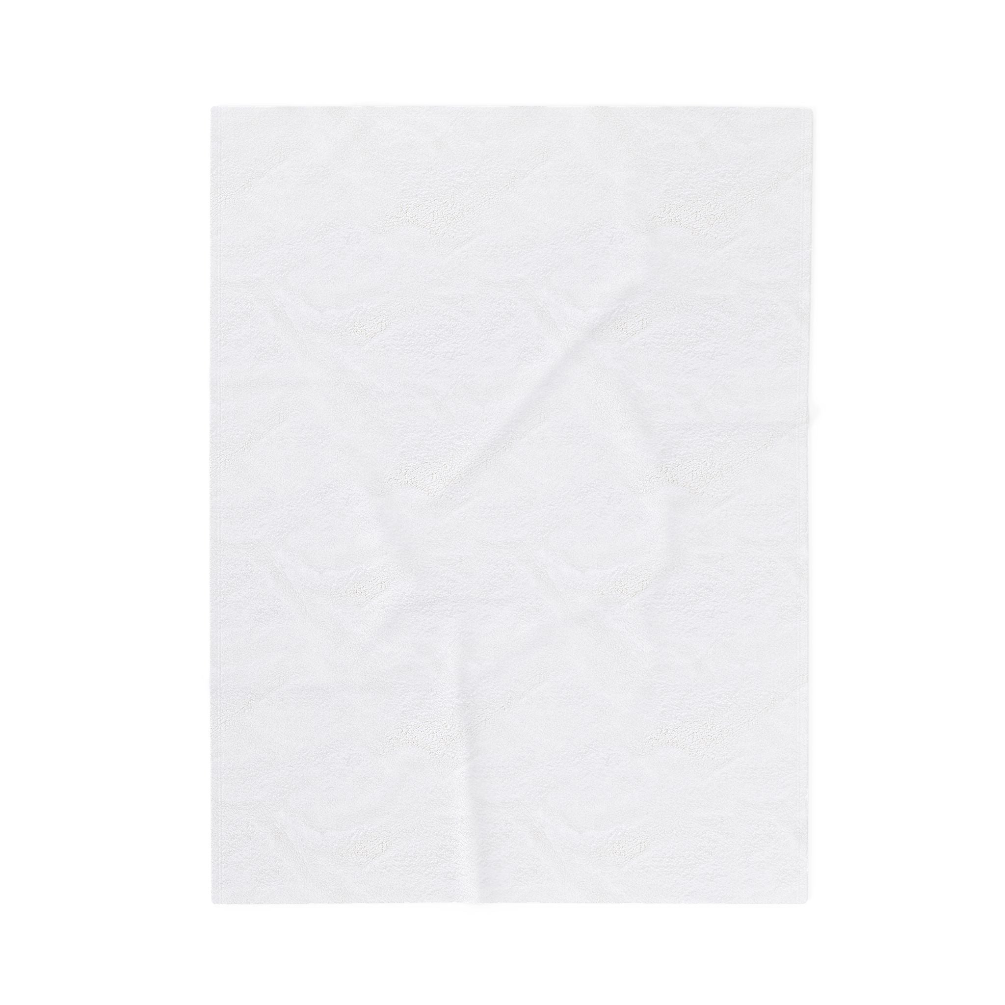 Angel Icon Velveteen Plush Blanket — Byzantine Seraphim Throw