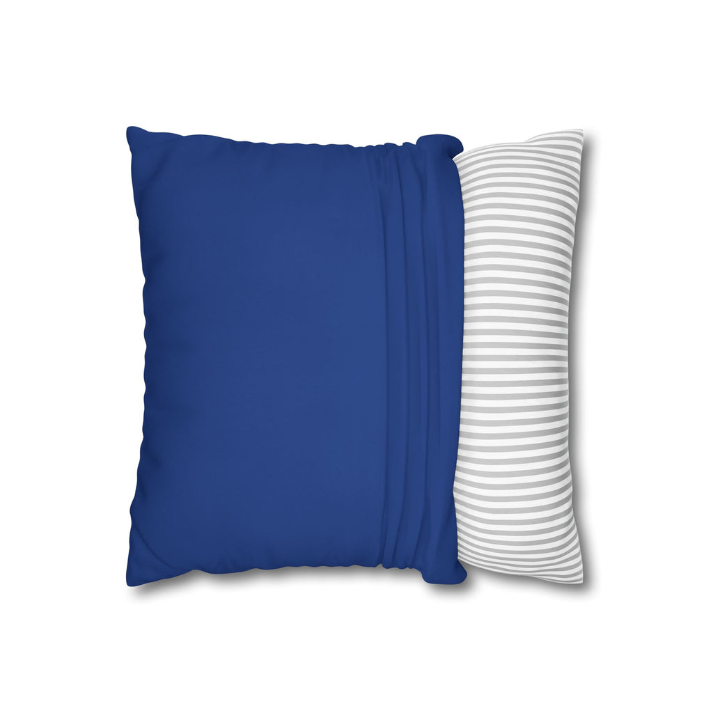 Vibrant Blue Pillow