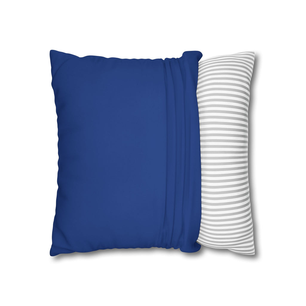 Vibrant Blue Pillow