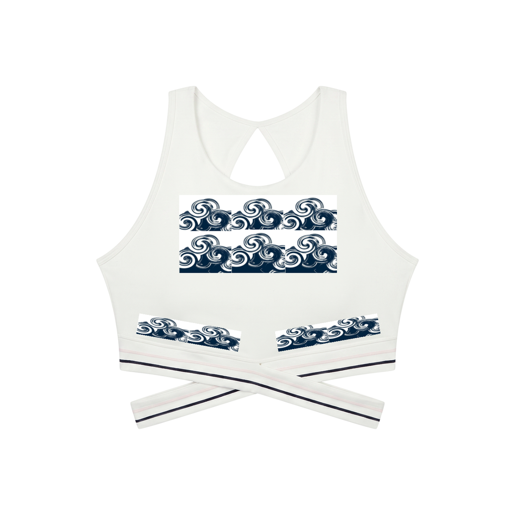 Women’s Criss-Cross Band Sports Bra