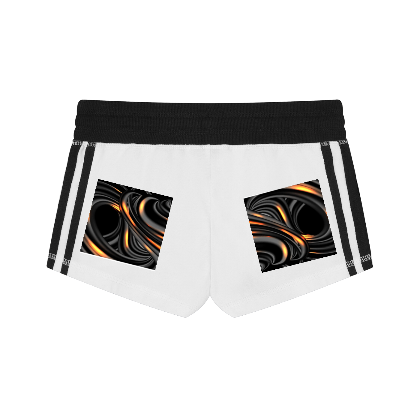 Women's Contrast Stripe Track Shorts