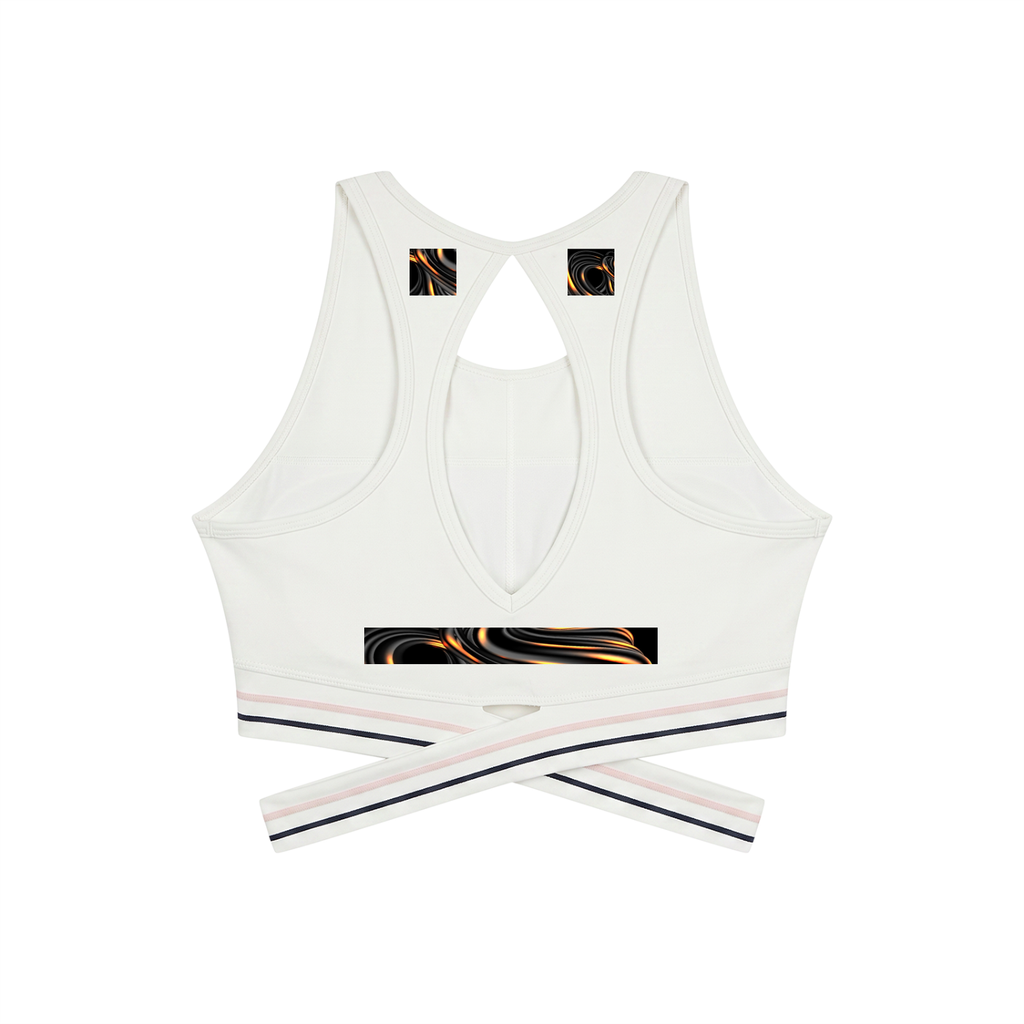 Women’s Criss-Cross Band Sports Bra