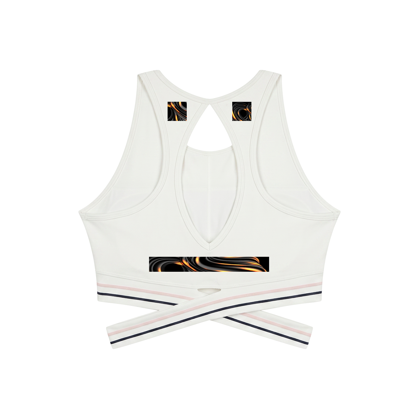 Women’s Criss-Cross Band Sports Bra