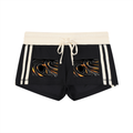 Women's Contrast Stripe Track Shorts