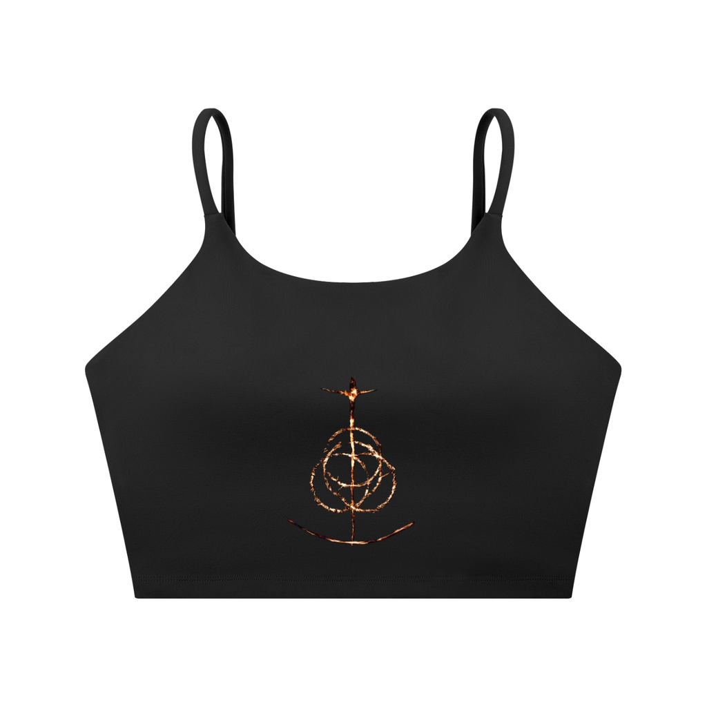 Spaghetti Strap Yoga Sports Bra