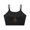 Spaghetti Strap Yoga Sports Bra