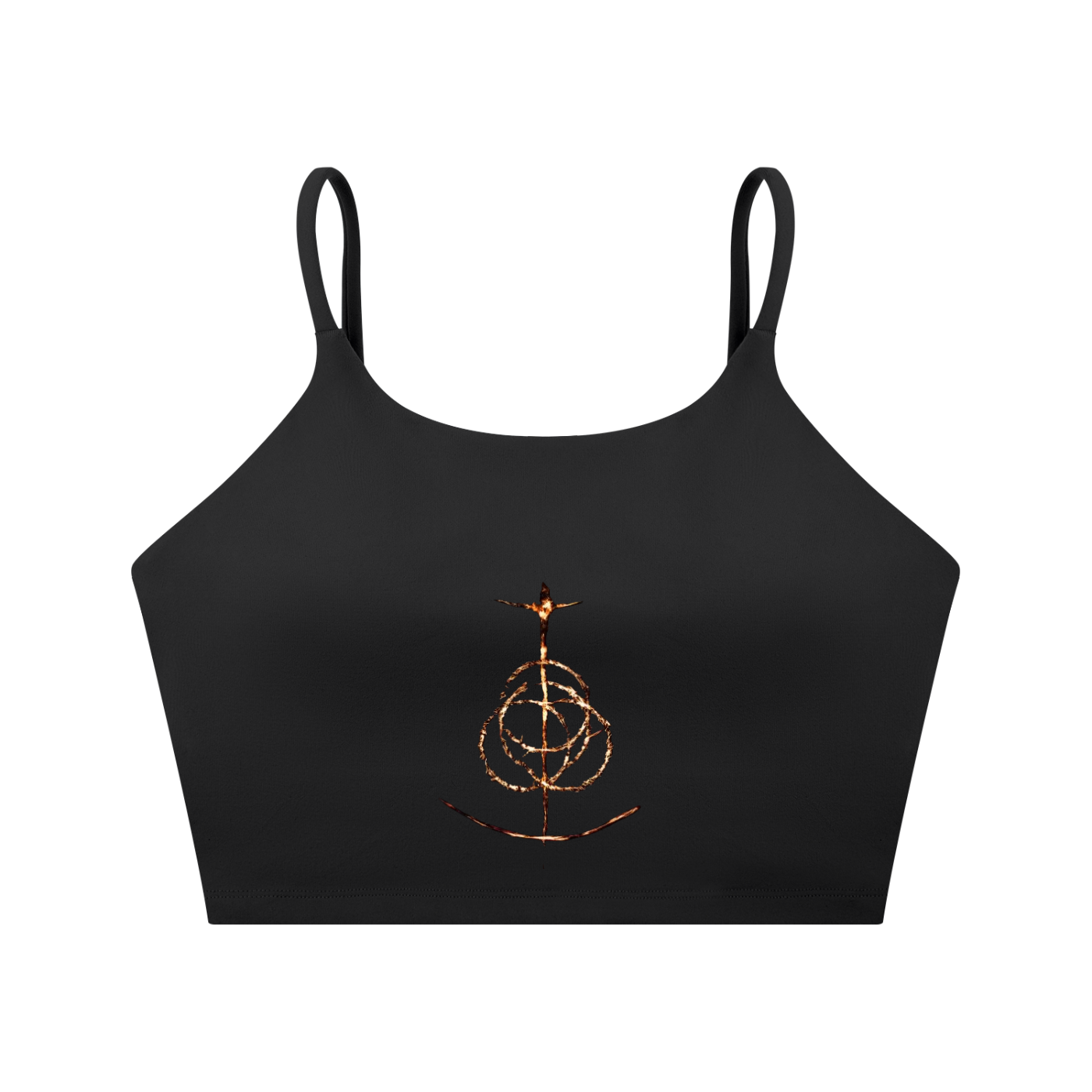 Spaghetti Strap Yoga Sports Bra