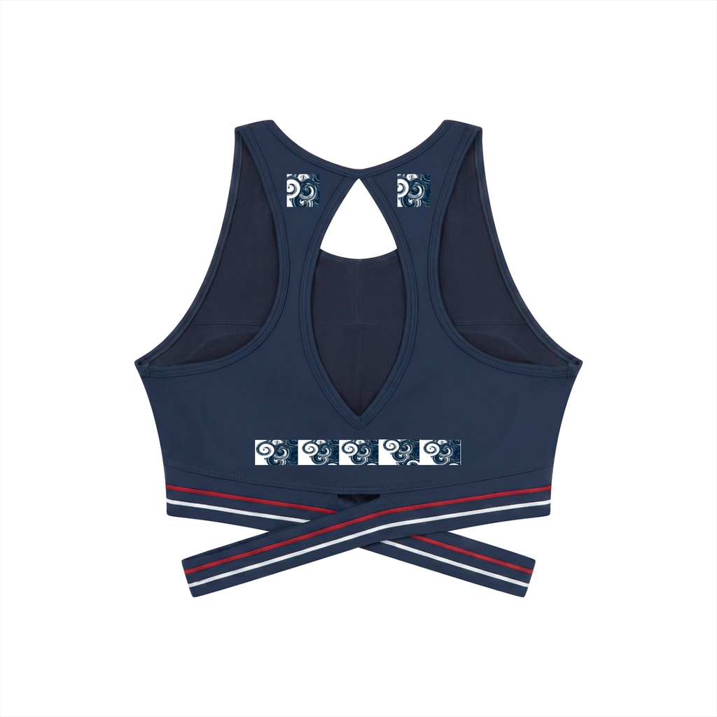 Women’s Criss-Cross Band Sports Bra